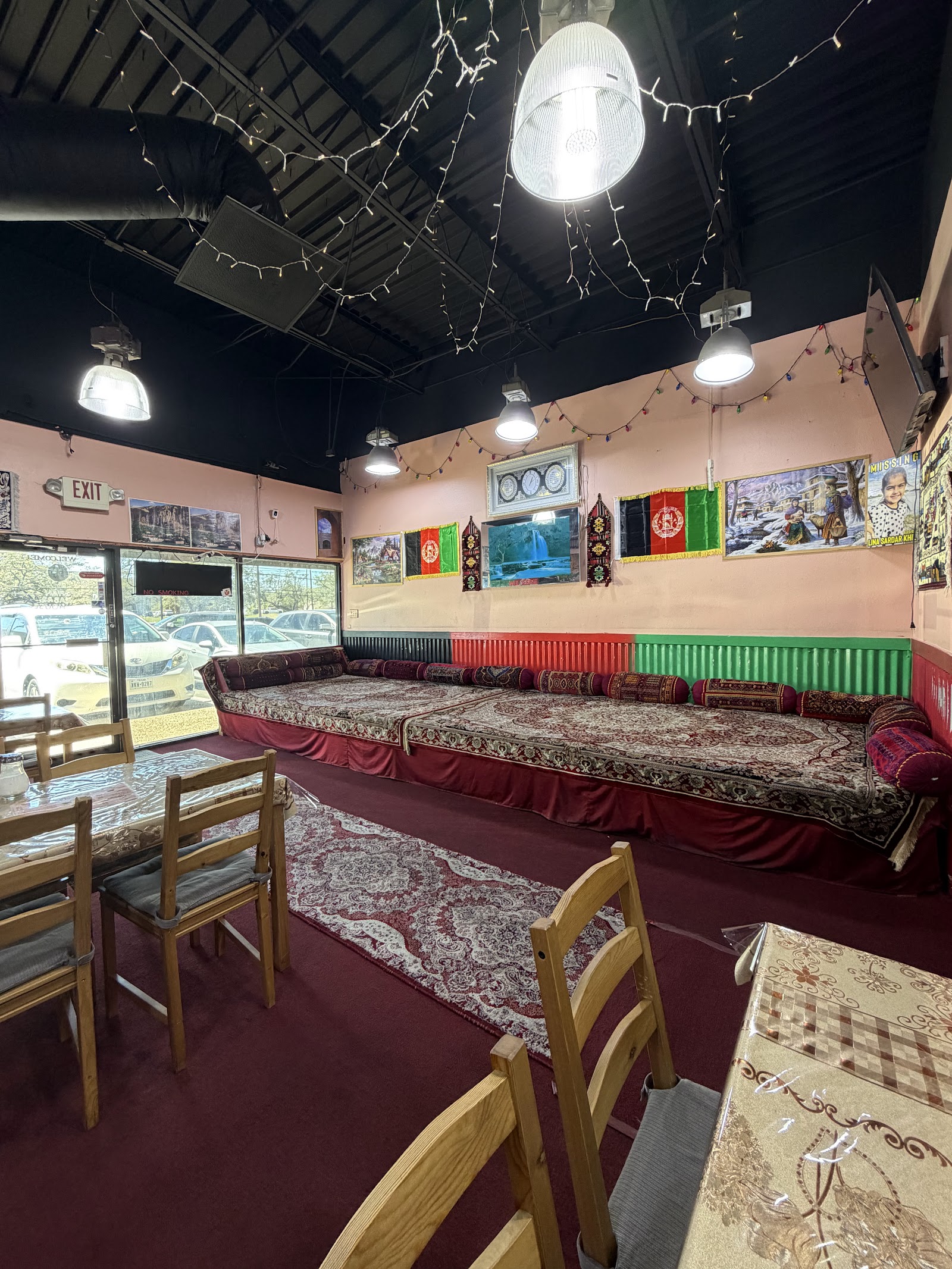 Signature kabab platter at Afghan Kabab House